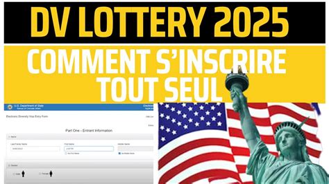 inscription dv lottery 2025